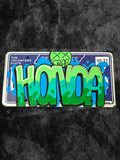 Vanity License Plate
