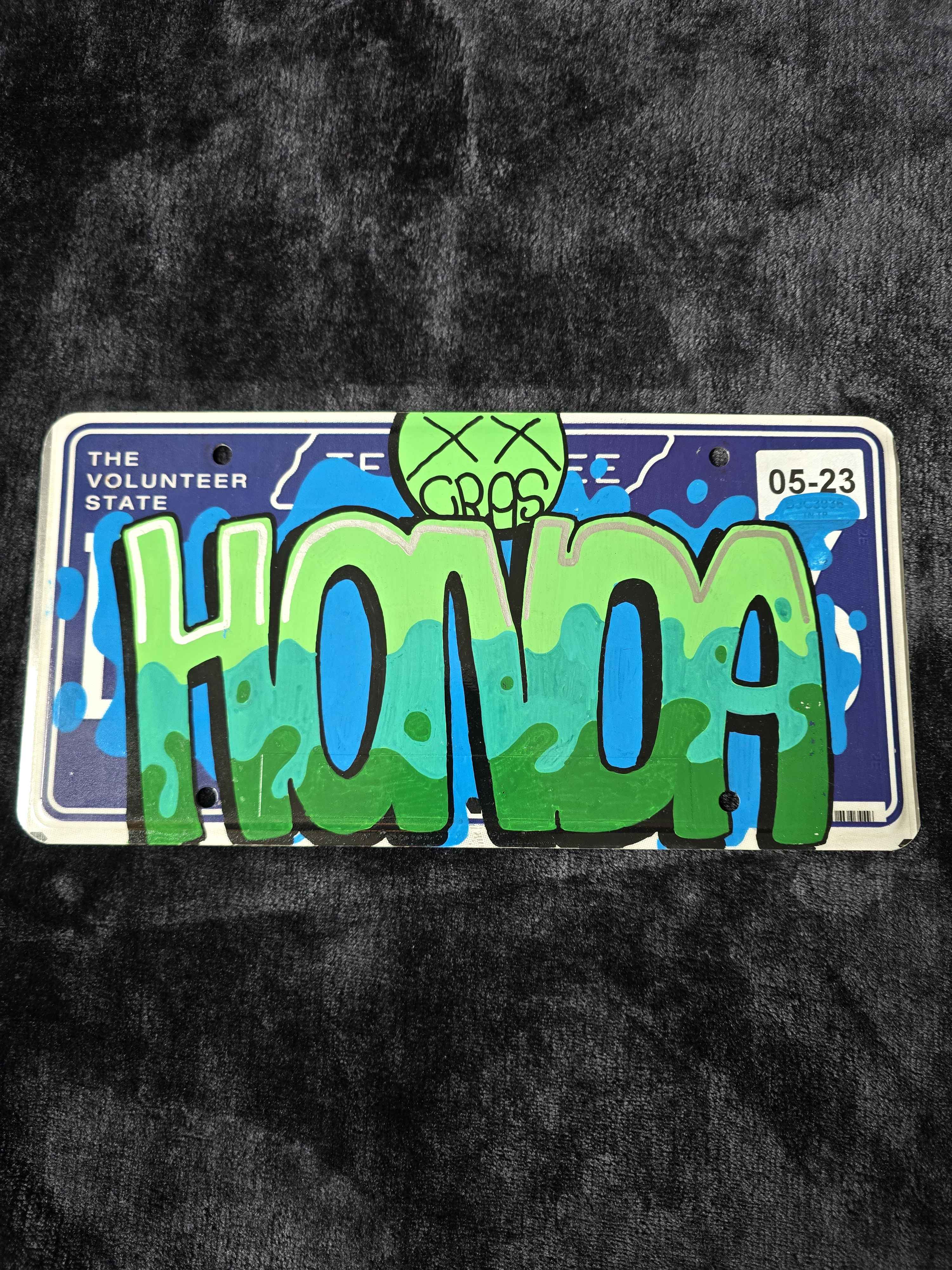 Vanity License Plate
