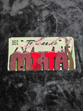 Cherry Blossom Vanity Plate